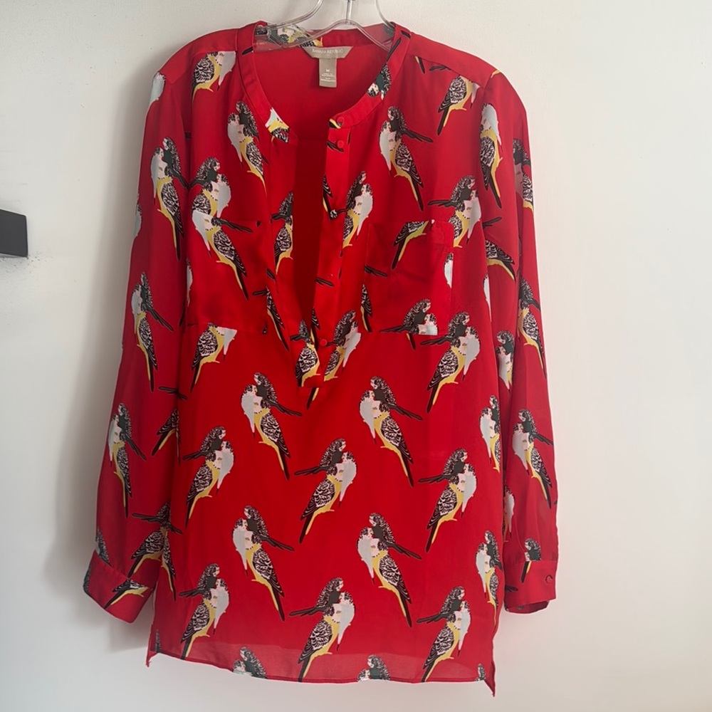 Banana Republic Parakeet shirt.